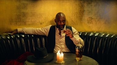 Idris Elba plays Rufus Buck in The Harder They Fall. Pic: Netflix
